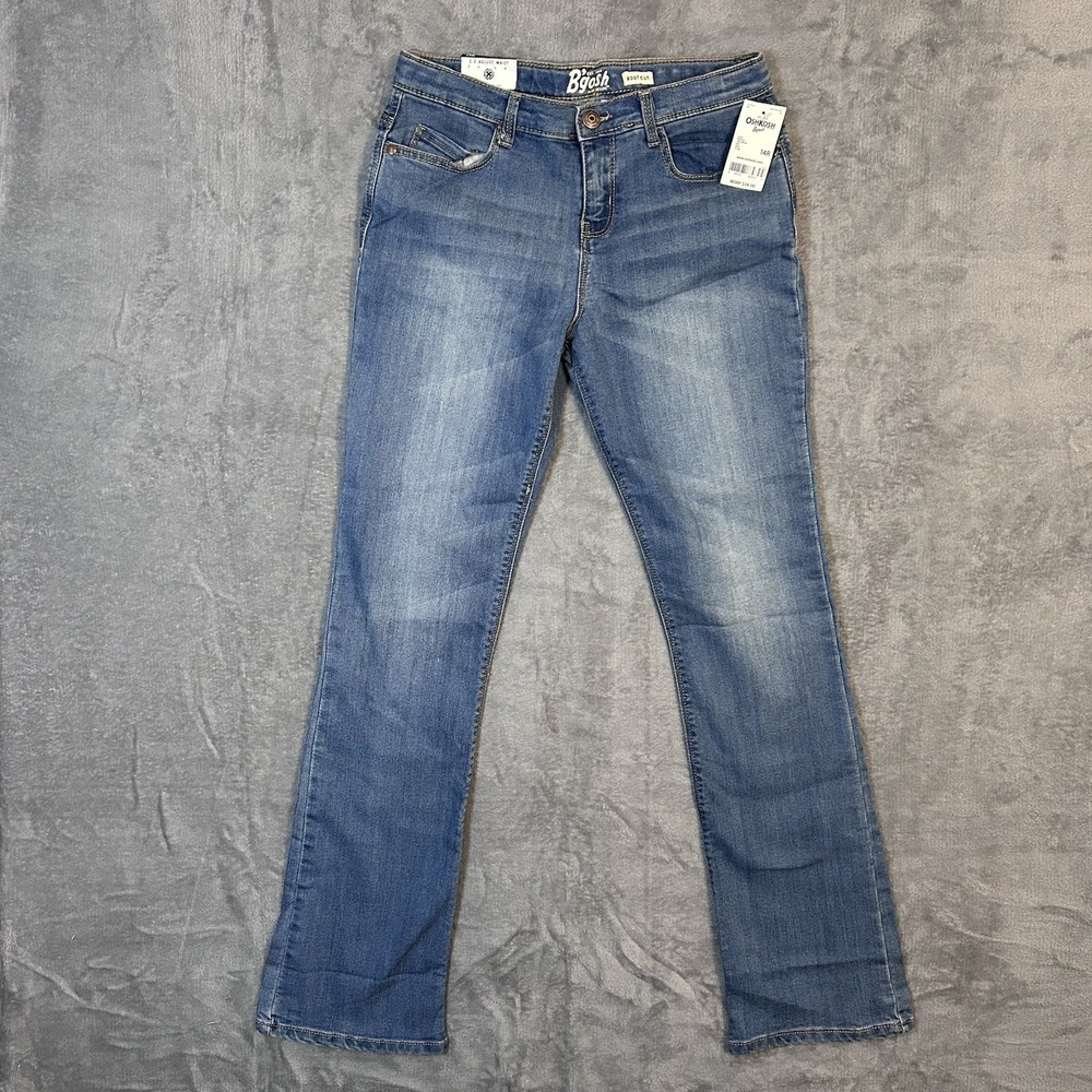 Oshkosh blue jeans Girls 14R Bootcut Size 14 Regular New With Tags